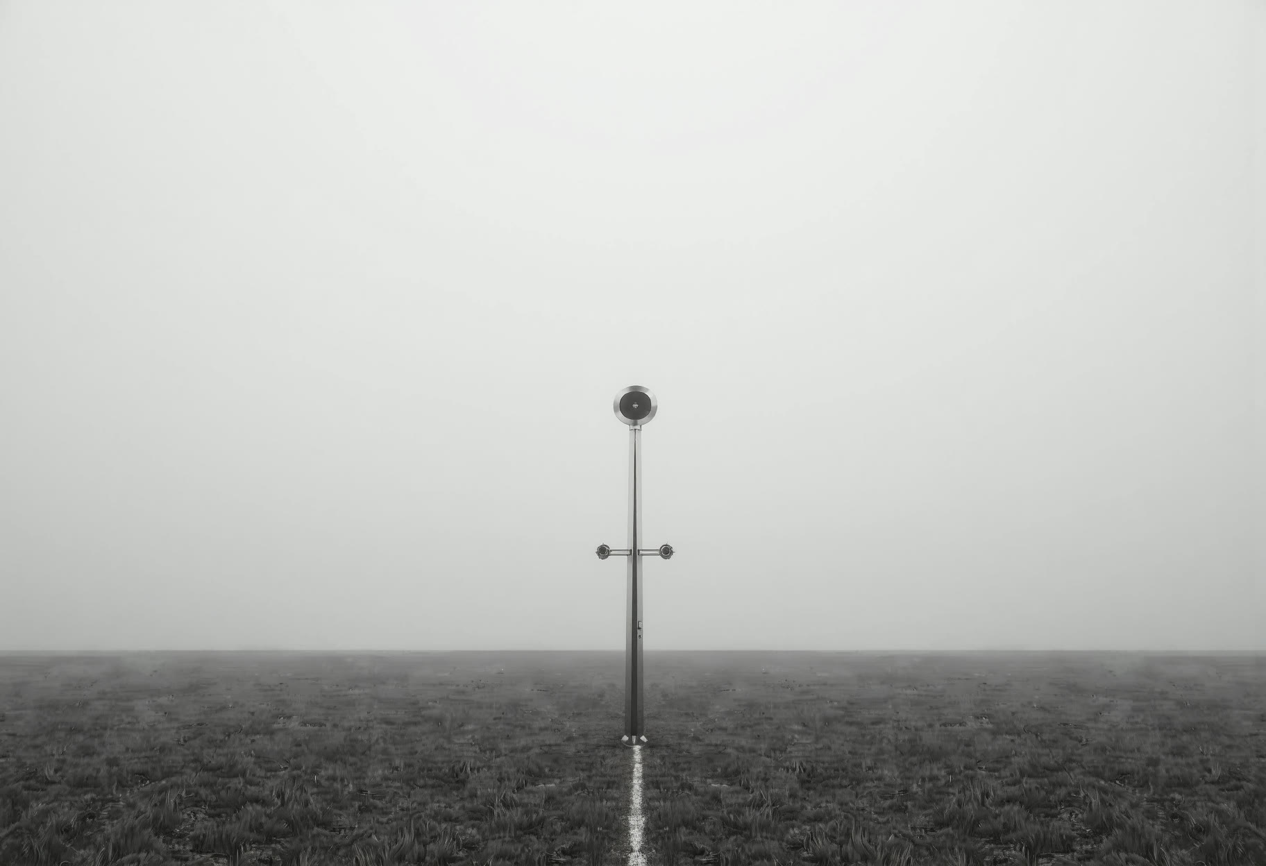 Prism pole on a long sight